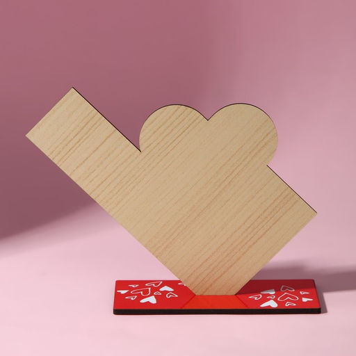 Фигура деревянная, стела Я люблю тебя, 15.5?12.9 см