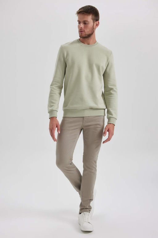 Базовая толстовка стандартного кроя - Defacto фото 2