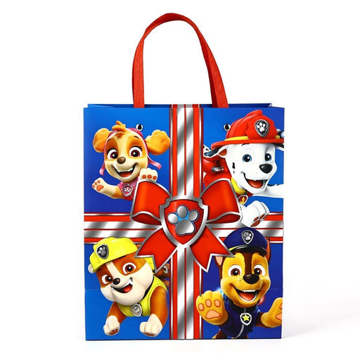 Пакет подарочный ламинированный с тиснением, Щенячий патруль, 23х27х11,5 см - Дарите счастье фото 2