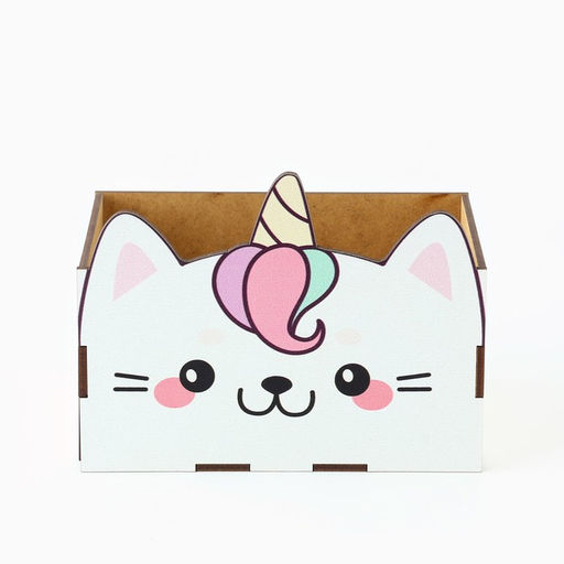 Органайзер для канцелярии «Белый кот»