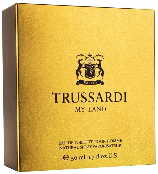 TRUSSARDI MY LAND men 30ml edt  фото 2