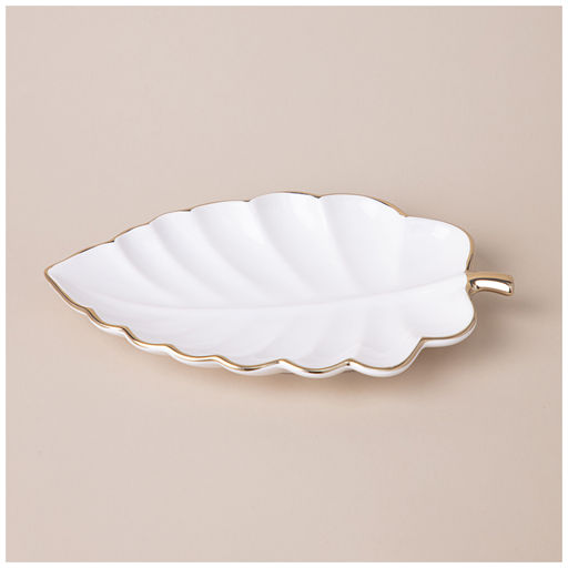 БЛЮДО ДЛЯ СЕРВИРОВКИ ЛИСТ 25Х15,5Х3 СМ - Lefard фото 3