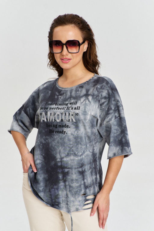 Футболка AVE RARA 2230 серо-бежевый