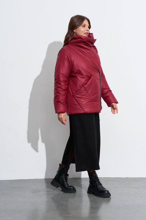 Куртка TEZA 5599 бордовый