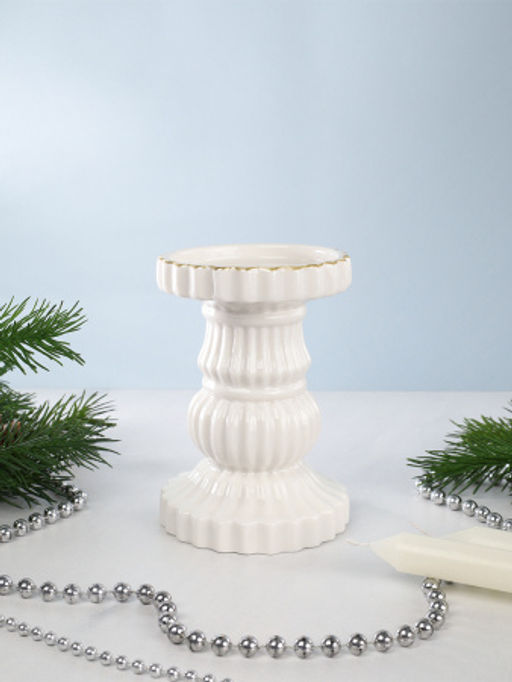 Подсвечник 9,1х9,1х12,9 см / 7093 /уп 36/ - Галеонтрейд фото 2