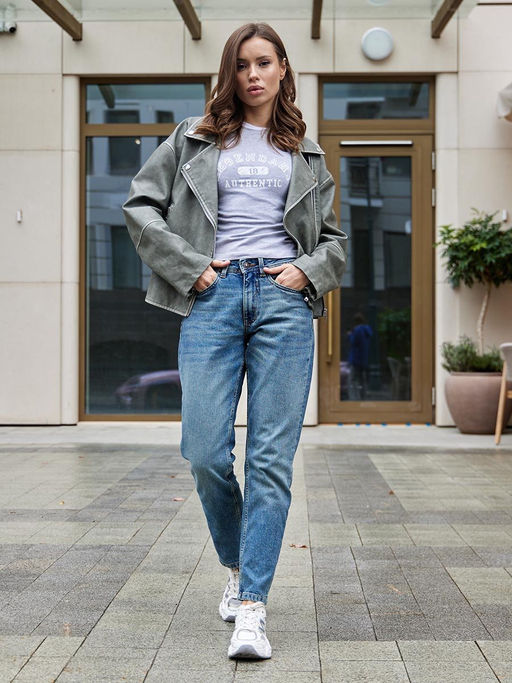 Женские джинсы арт. 19728 - F5 фото 3