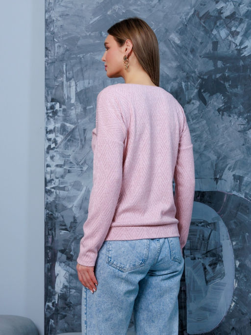 06-853 Джемпер - Вишня фото 4