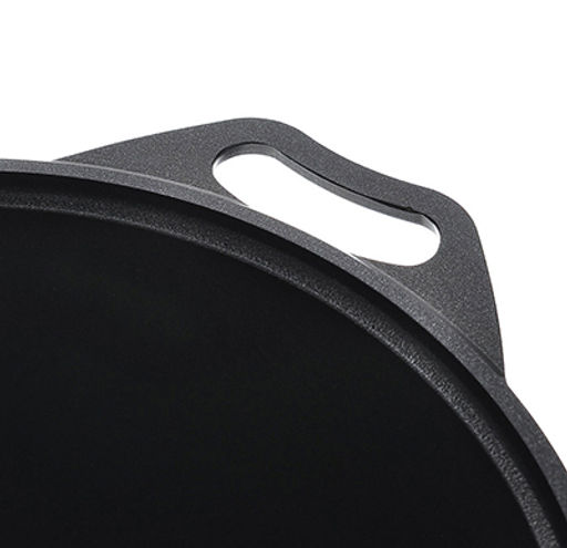 Кастрюля с антипригарным покрытием 8л, д40см "Традиция", h18,5см, литая, металлическая жаропрочная крышка с пластмассовой ручкой-кнопкой (Россия)