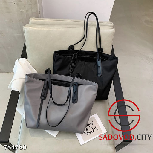 Большая женская текстильная сумка шоппер - Bruno фото 17