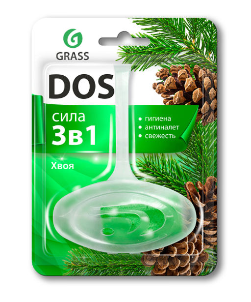 DOS 3в1 блок для унитаза подвесной Хвоя