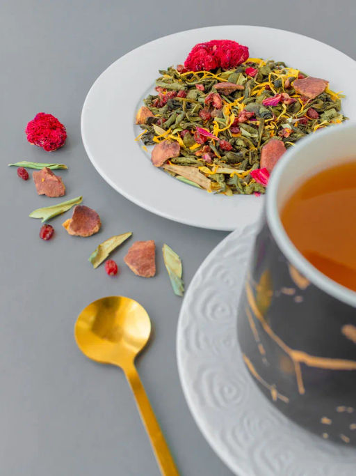 Ароматизированный зеленый чай. Гранатовая панда - Weiserhouse фото 8