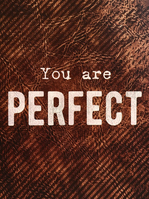 Пакет подарочный вертикальный YOU are PERFECT, 26×32×12 см