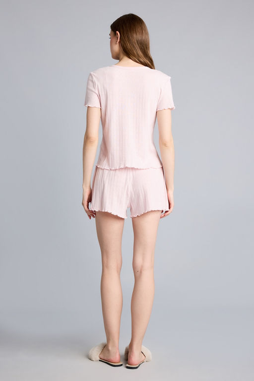 %100 Pamuk Regular Fit 2li Pijama Tak_m_ - Defacto фото 7