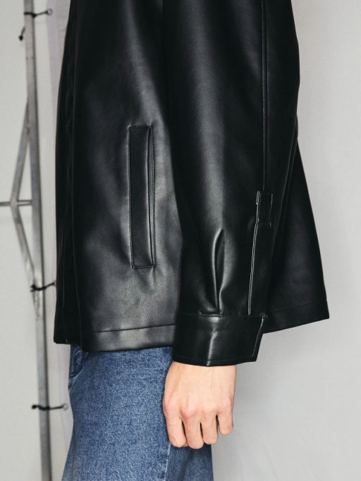 Куртка из искусственной кожи / Zarina  фото 7