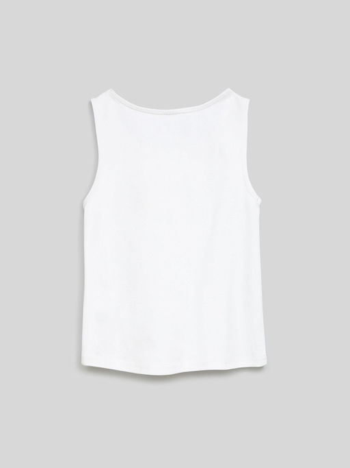 ACOOLA / Майка детская для девочек Shakira белый  фото 4