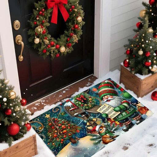 Придверный, универсальный и очень красивый коврик, противоскользящий, 40х60см