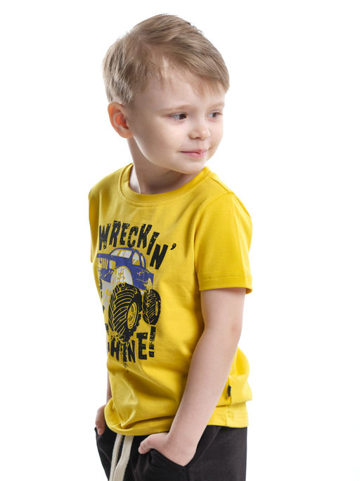 Футболка стильная для детей UD 7895 изумрудный - Mini maxi фото 9