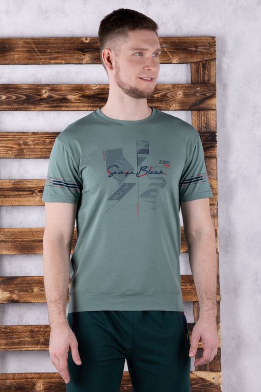 Брюки спортивные 
 3.MM112A-зелёный-тёмный