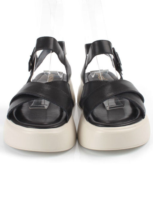 08-PEY256-2 BLACK Босоножки женские (натуральная кожа) - Фабричный китай фото 8