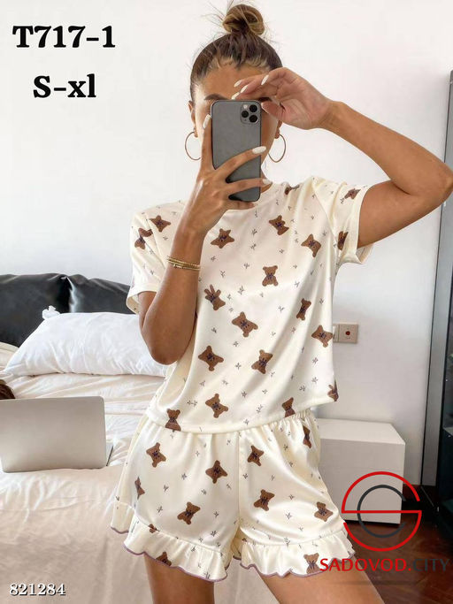 Пижама с шортами домашняя - Bruno фото 4