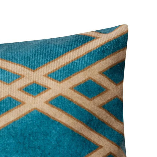 Наволочка декоративная Этель Изумруд 40х40 см, велюр, 100% п/э  фото 2