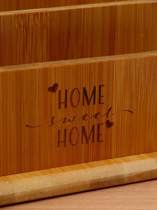 Подставка для досок Home, 18×10 см, 3 отсека