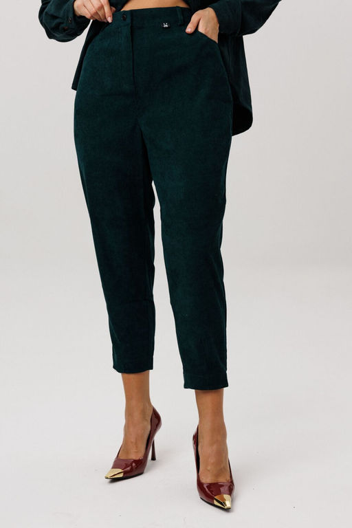 Брюки ANELLI 1747 зеленый корд