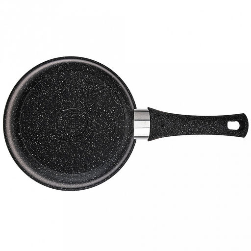 Сковорода с тефлоновым покрытием д20см "Гранит Induction", h5,1см, s0,38см, ручка из термостойкого пластика (Россия) Подходит для всех видов плит, включая индукционную.