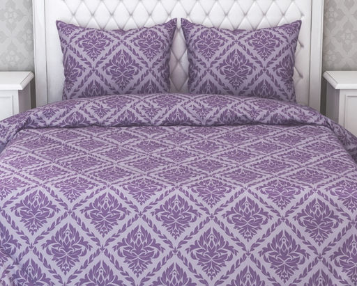 Наволочка 60*60 см, бязь Комфорт (Ритм, сиреневый) - Ивановотекстиль фото 3