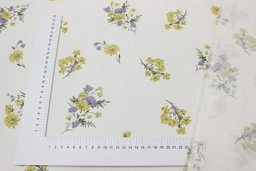 Сатин Мелина, ш.2.35м, хлопок-100%, 120гр/м.кв - Купава фото 5