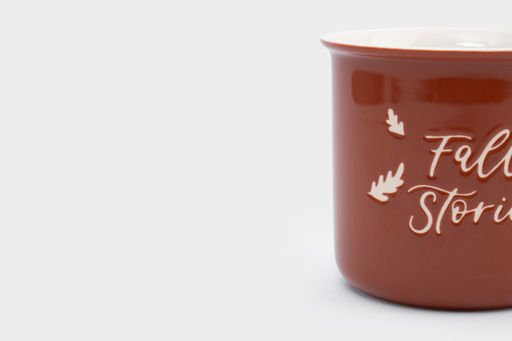 Кружка, 370 мл, фарфор N, оранжевая, Fall stories, Autumn - Anna lafarg фото 6