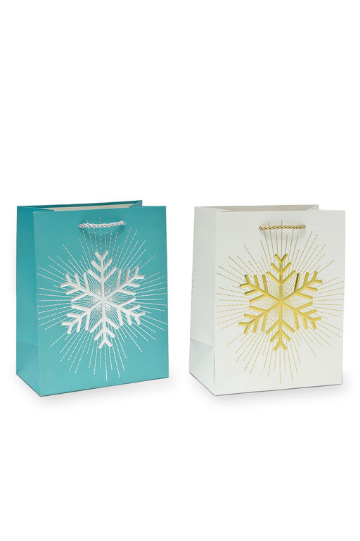 Пакет Новогодний 18*23*10 см (12 шт) SF-7568, микс №34 - Больше подарков фото 3