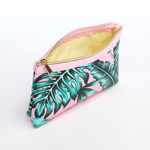 Набор косметичек 2 в 1 на молниях, цвет розовый - Simaland фото 4