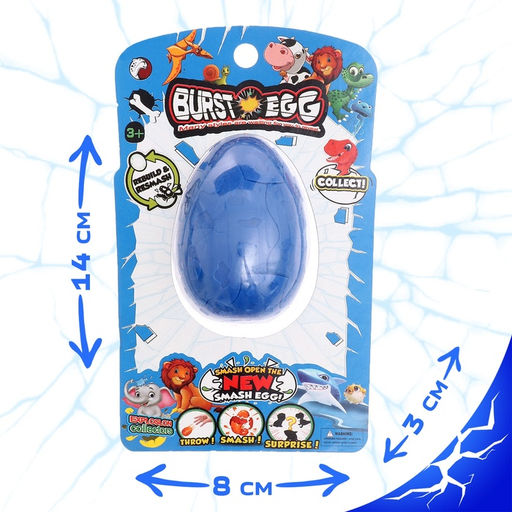 Цена за 2 шт. Яйцо-сюрприз «Морские обитатели», фигурка морского животного, цвет МИКС