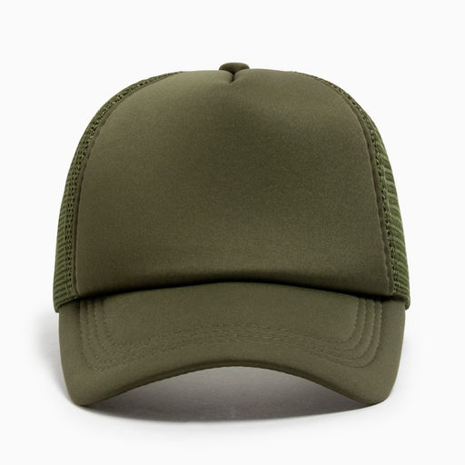 Бейсболка с сеткой MINAKU, тёмно-зелёная, размер 56-58