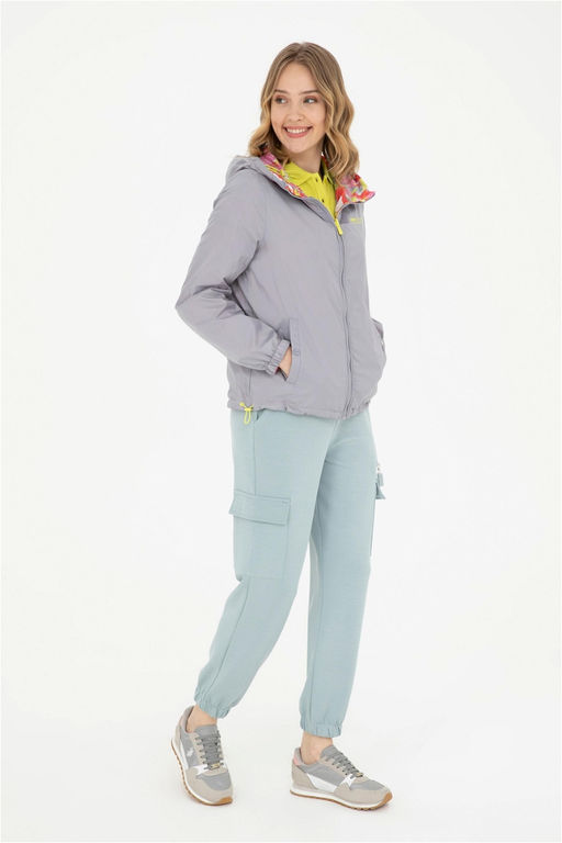 Женское серое пальто Неожиданная скидка в корзине - U.s. polo assn фото 11