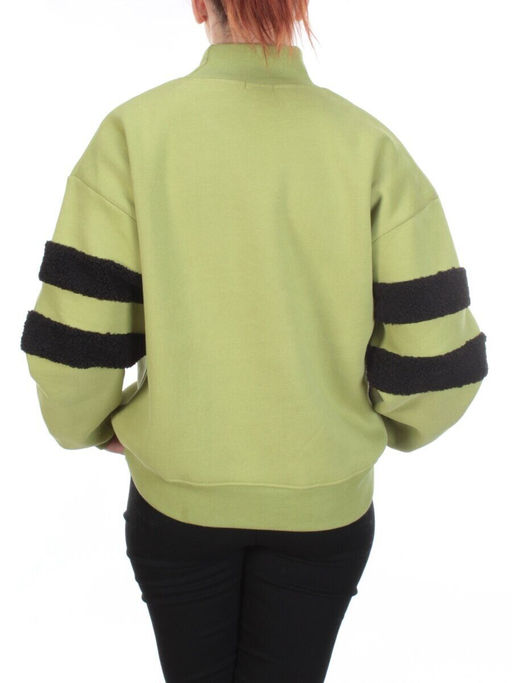 D-5625 Толстовка женская Bluoltre (27% хлопок, 70% полиэстер, 3% вискоза) - Фабричный китай фото 6