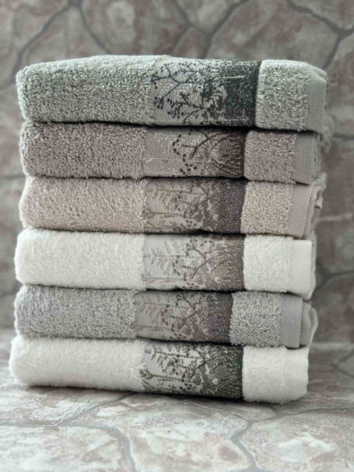 Цена за 1 шт Полотенце Pupilla TENTI (6 шт.) бамбук (50*90)  фото 2