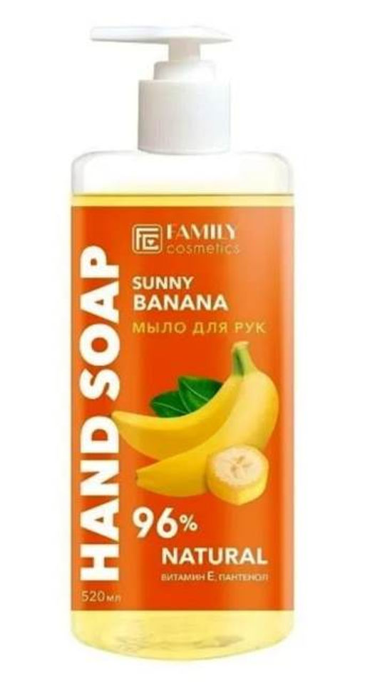 Family cosmetics /FRESH-07/ Fresh Flesh Мыло для рук Солнечный банан (520мл).17