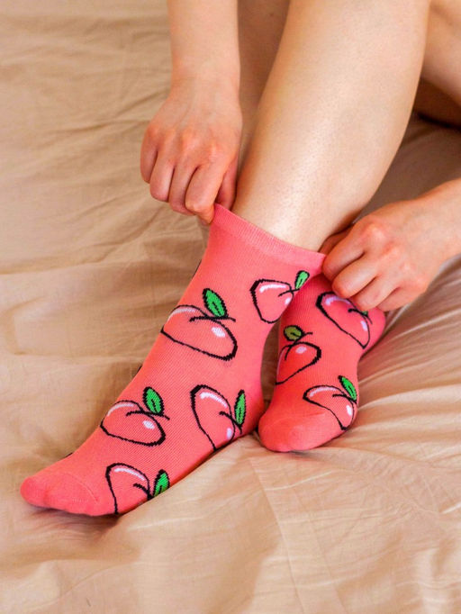 Носки женские iLikeGift "Peach", р. 35-40