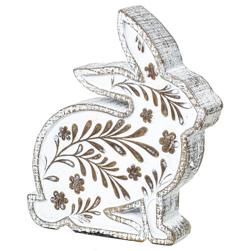 Фигурка декоративная "Заяц", L18 W3,5 H20,5 см