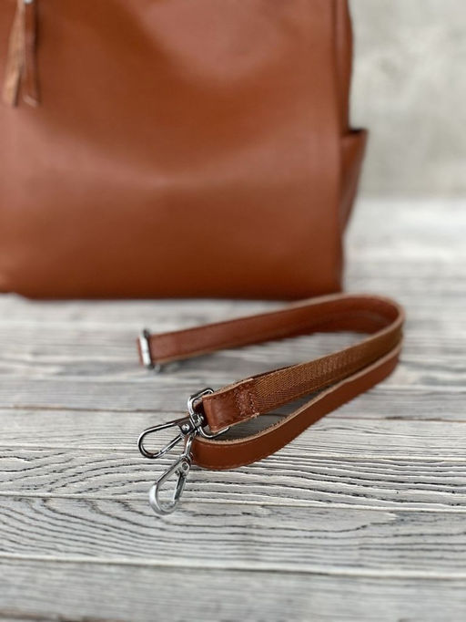 Женская кожаная сумка хобо 8919-9 Елоу - Sergio valentini фото 3