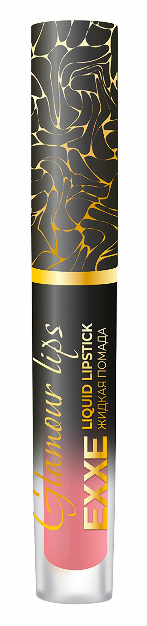 EXXE косм. Жидк.губная помада Glamour lips 02 "Бархатный розовый" 3мл