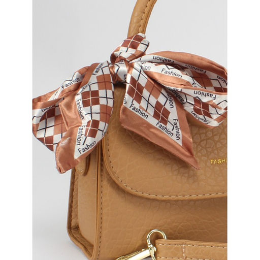 Сумка женская искусственная кожа Ch&K-8879, 1отд, плечевой ремень, карамель SALE 259977 - Adelia фото 4