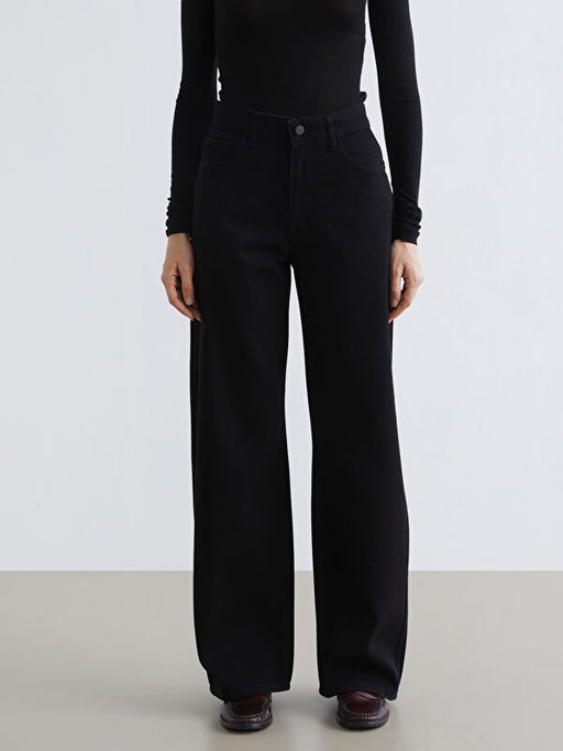 Baggy Fit Kad?n Jean Pantolon