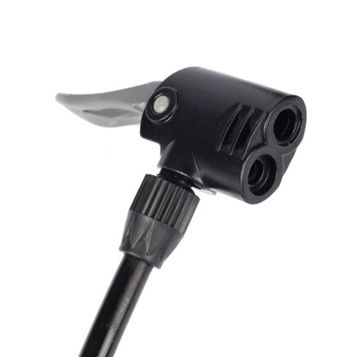 Насос напольный с манометром COMIRON CHINOOK, стальной цилиндр, ручка и ножки литой PP пластик, Presta-Schrader-Dunlop, 11 бар, вес 871гр. /уп 20 - Галеонтрейд фото 7