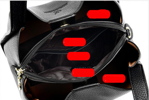Сумка A-5507-Black - Ferro фото 6