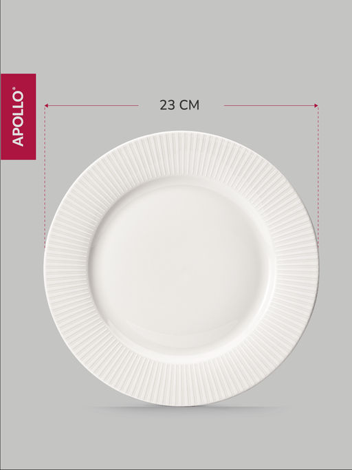 Тарелка обеденная APOLLO Nimbo 23 см фото 3