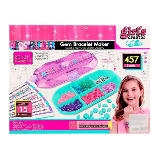 Набор для создания украшений Модные браслеты, 457 бусин - Simaland фото 11