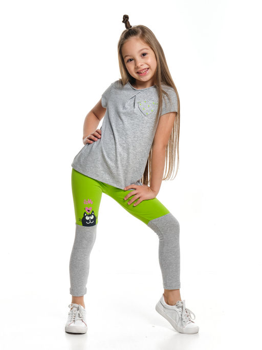 Бриджи (лосины) UD 0560 персик - Mini maxi фото 7